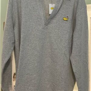 Masters Gray V-Neck Sweater